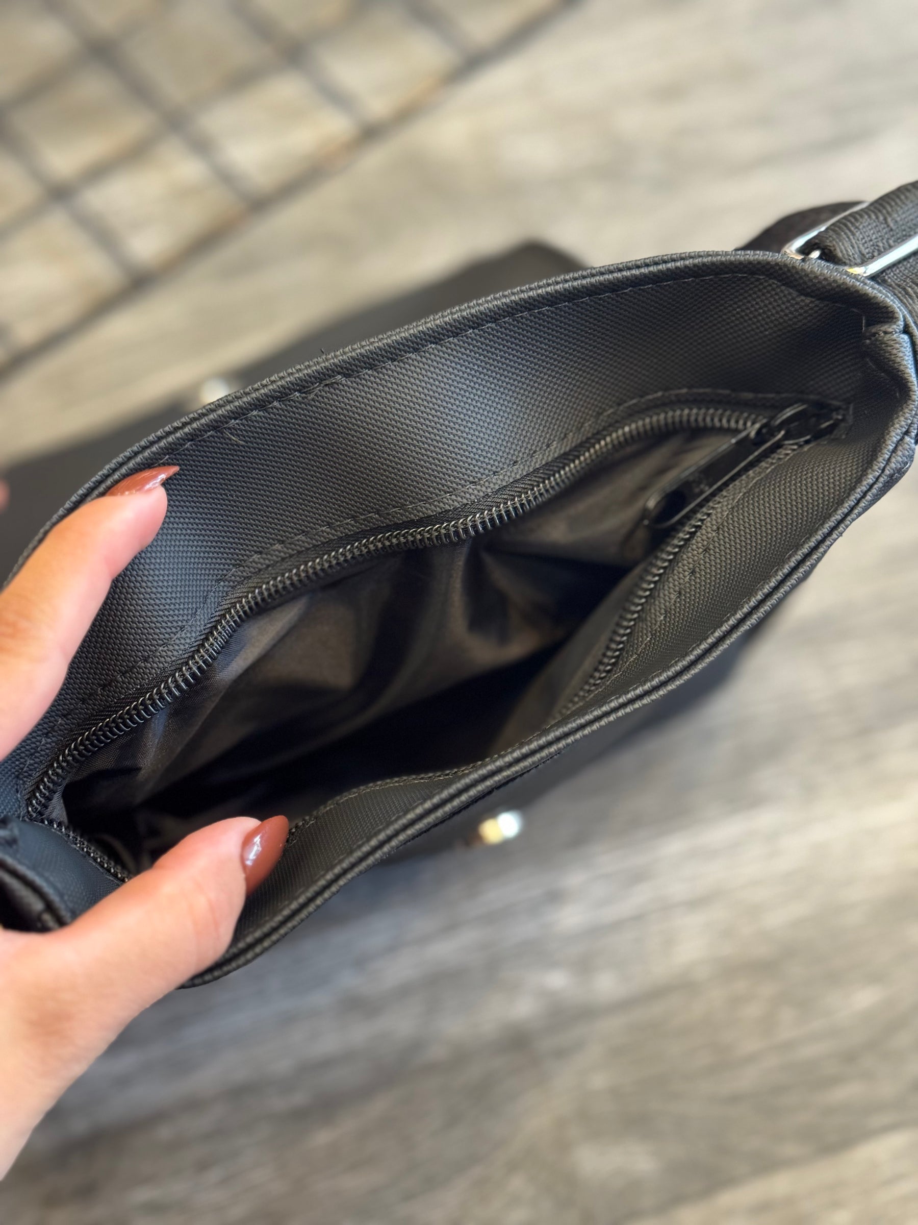 Bag Lateral EA7 - Preta