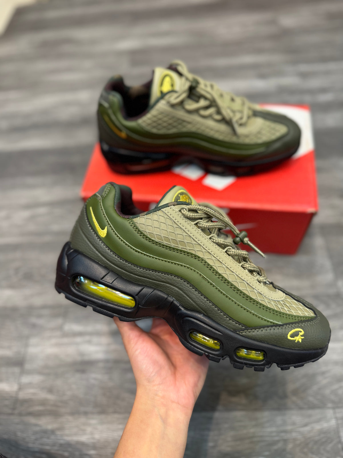 Tênis Air Max 95 Corteiz - Gutta Green