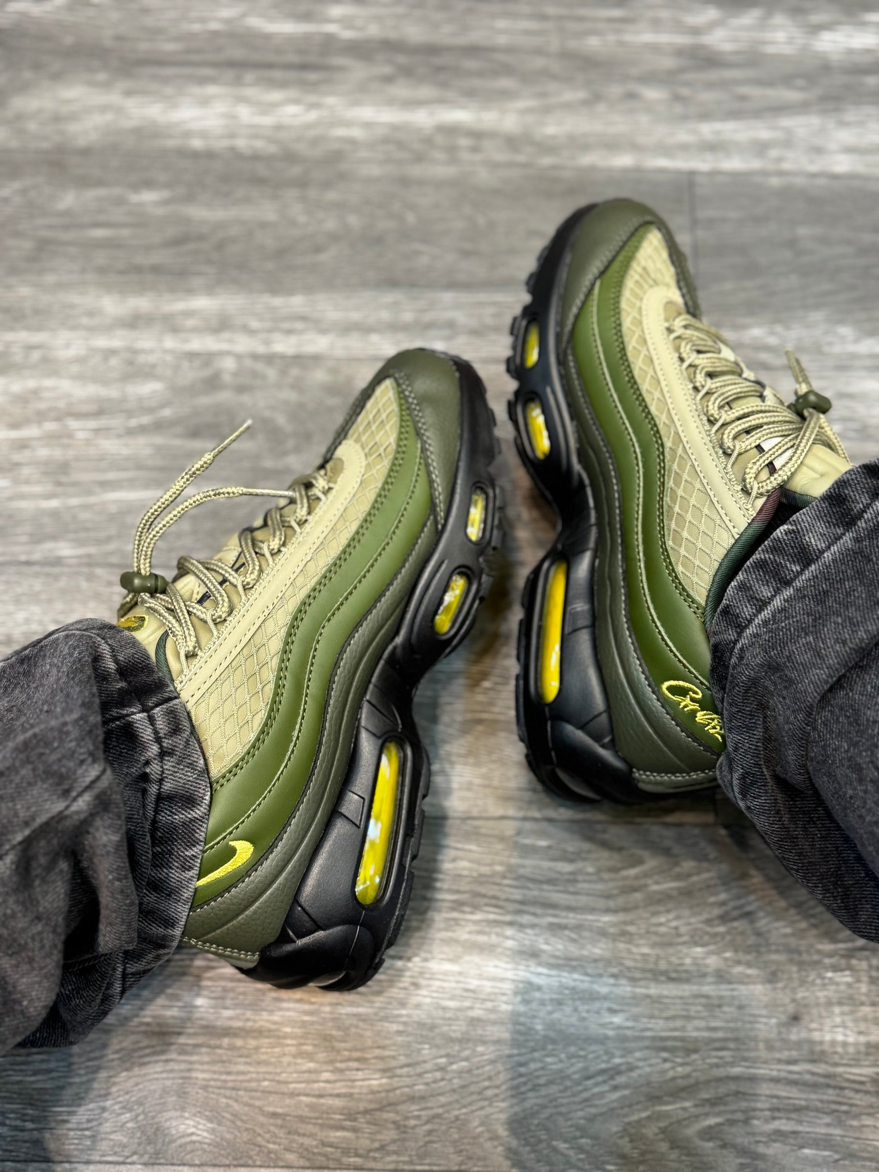 Tênis Air Max 95 Corteiz - Gutta Green