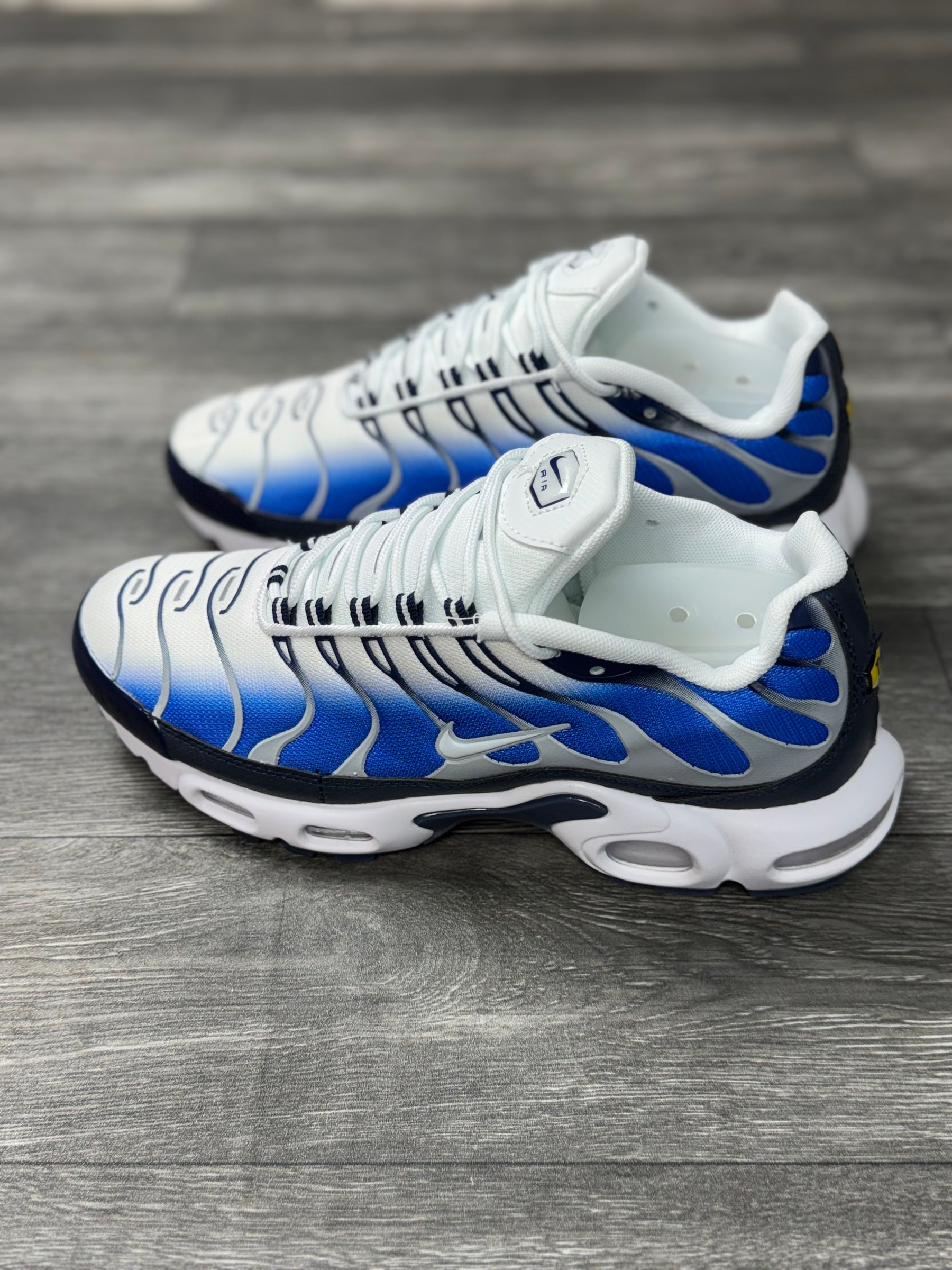 NK Air Max Plus - Blue and White