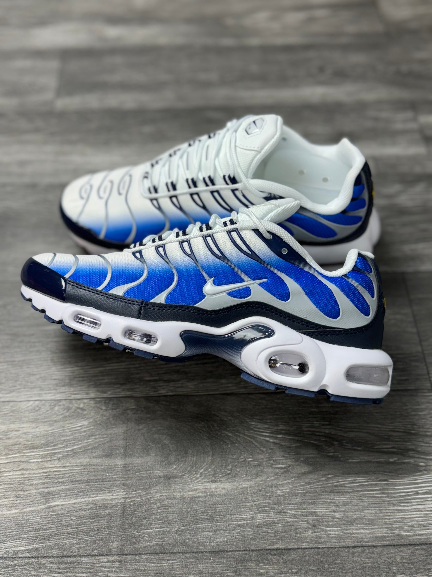 NK Air Max Plus - Blue and White