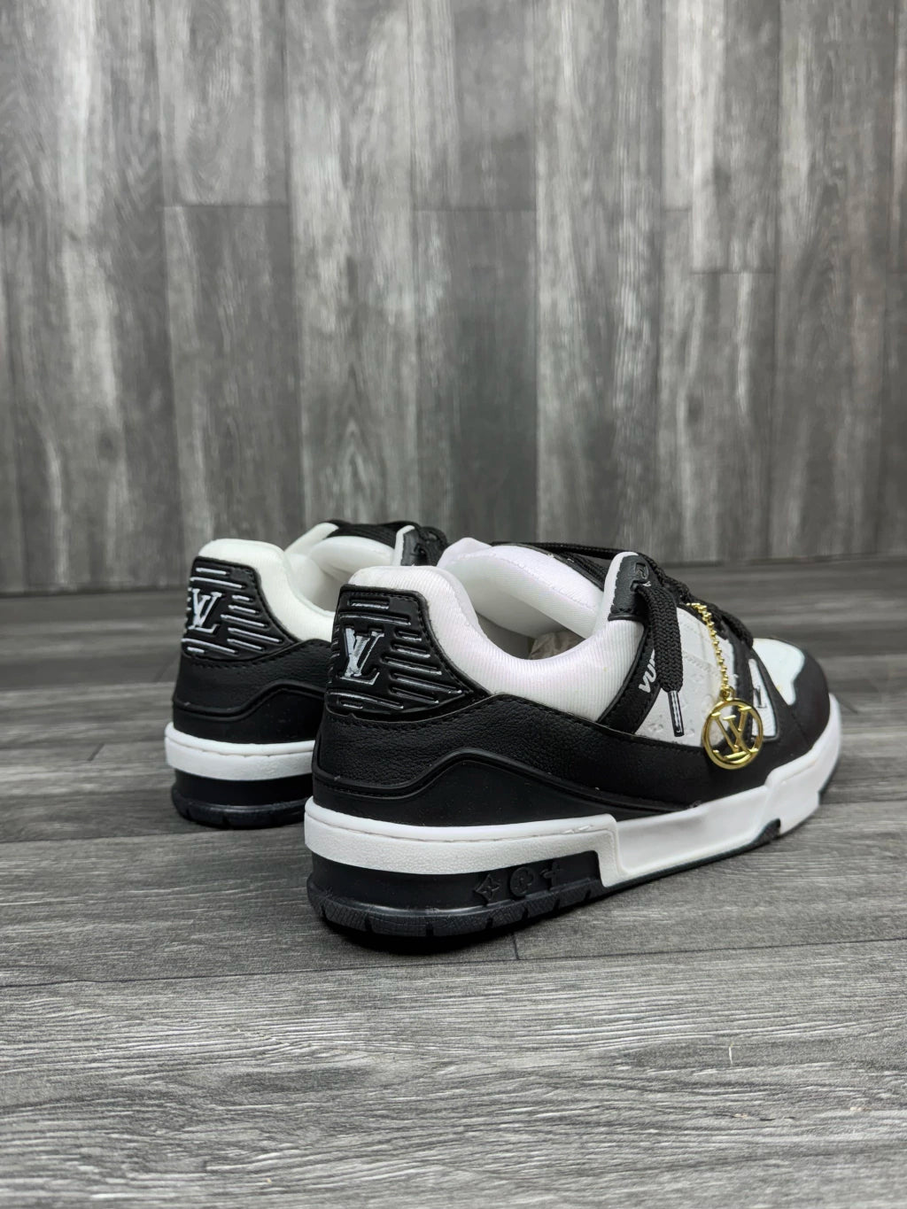 Tênis LV Trainer - Preto/Branco