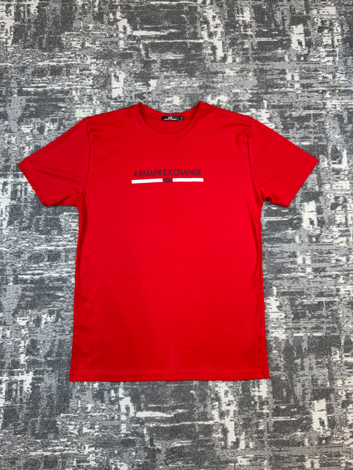 Camiseta A|X Signature Stripe Red