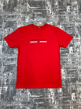 Camiseta A|X Signature Stripe Red