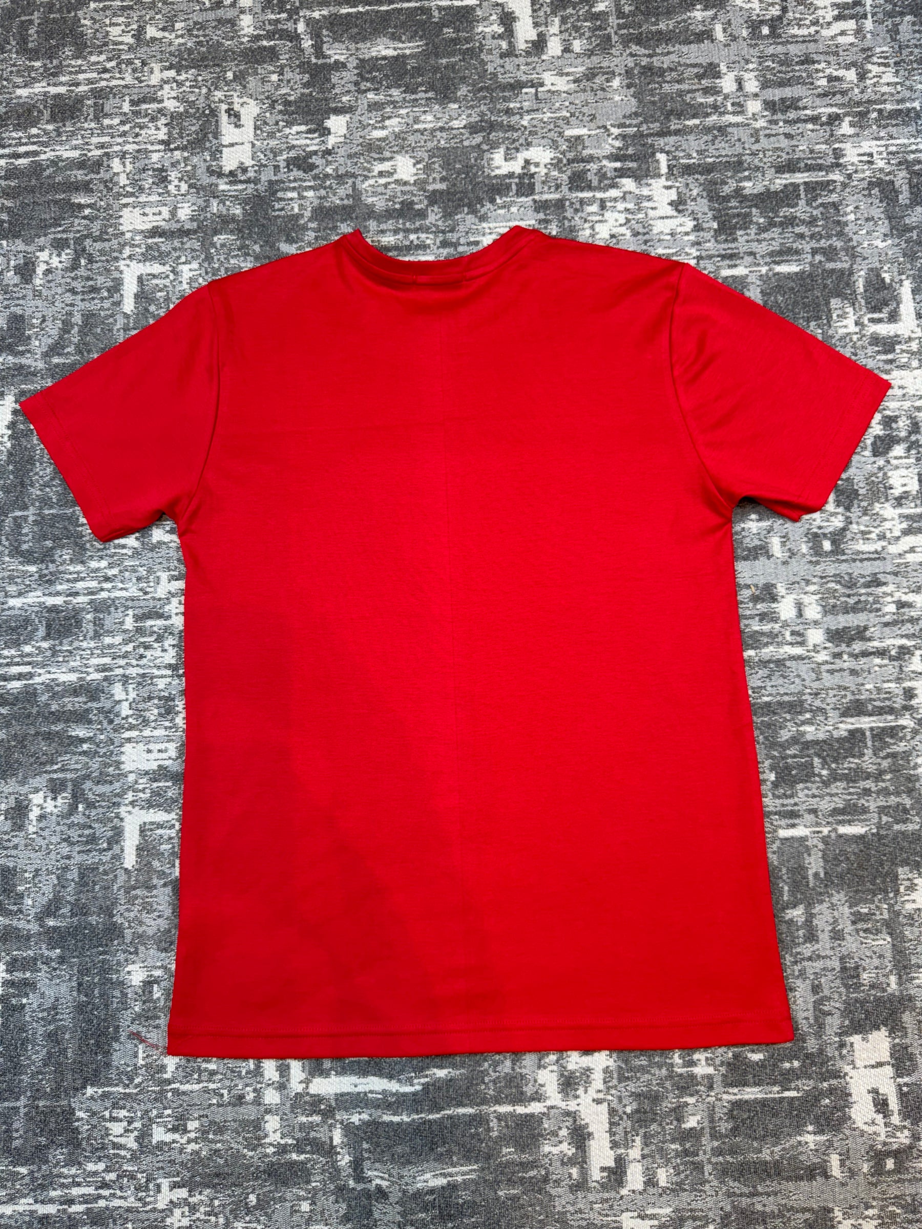 Camiseta A|X Signature Stripe Red