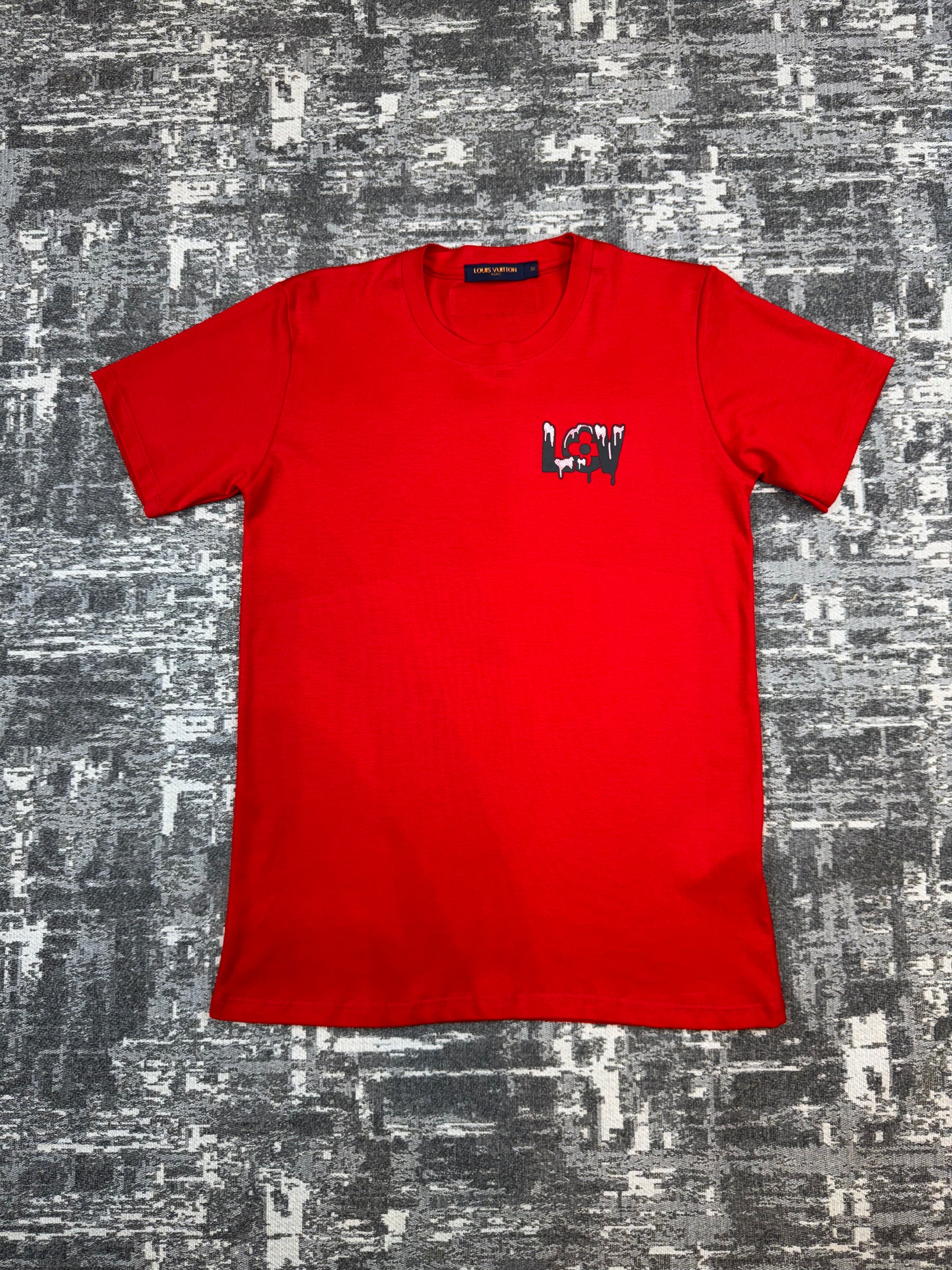 Camiseta LV Vermelha Limited Drop
