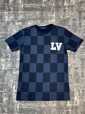 Camiseta LV Checkered