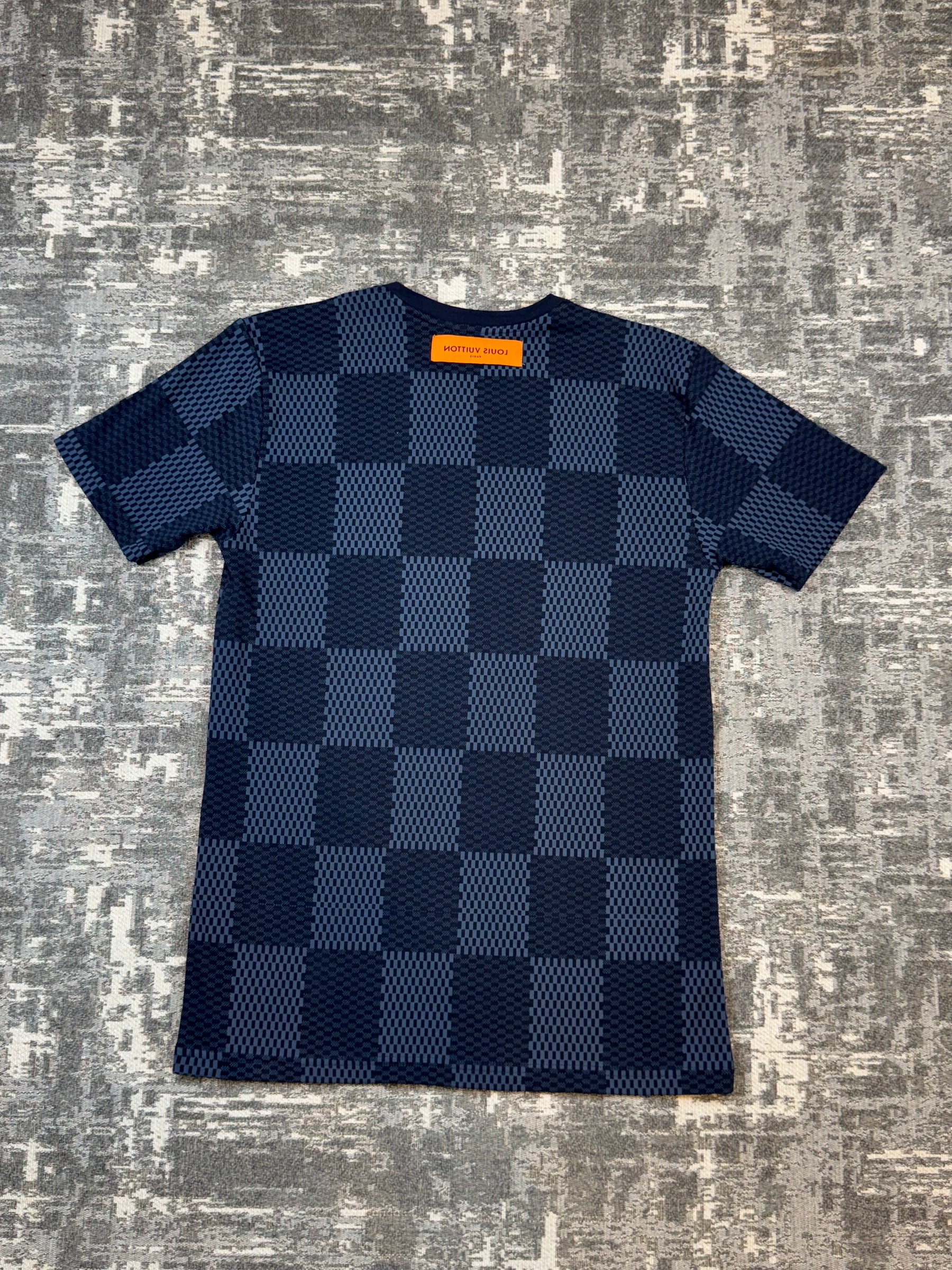 Camiseta LV Checkered