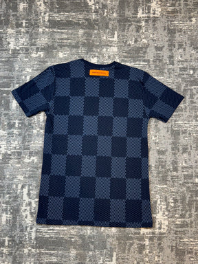 Camiseta LV Checkered