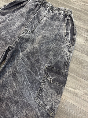 Calça Baggy - Cinza Estonado