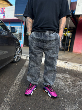 Calça Baggy - Cinza Estonado