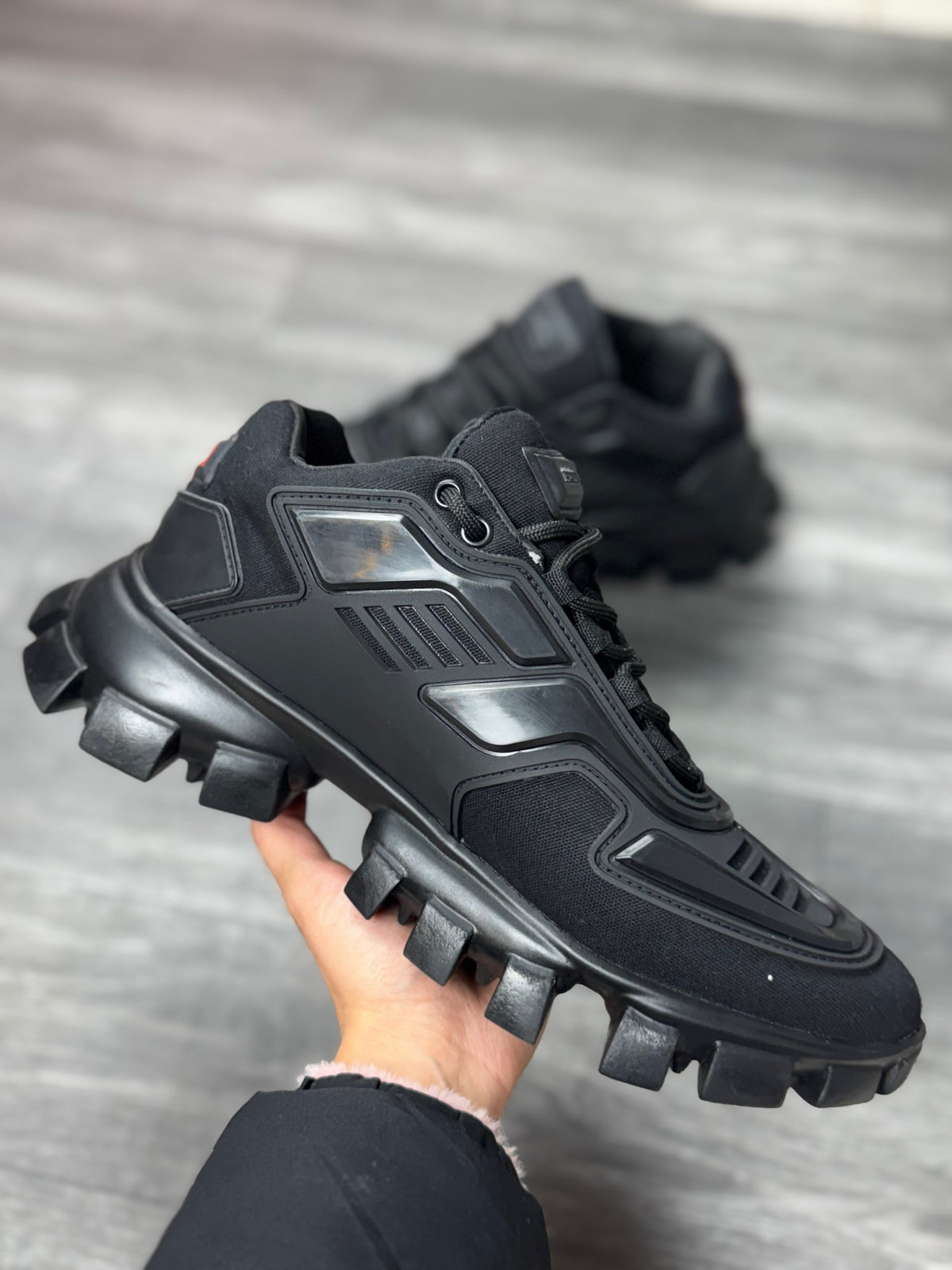 Tênis Prada Cloudbust Thunder em malha