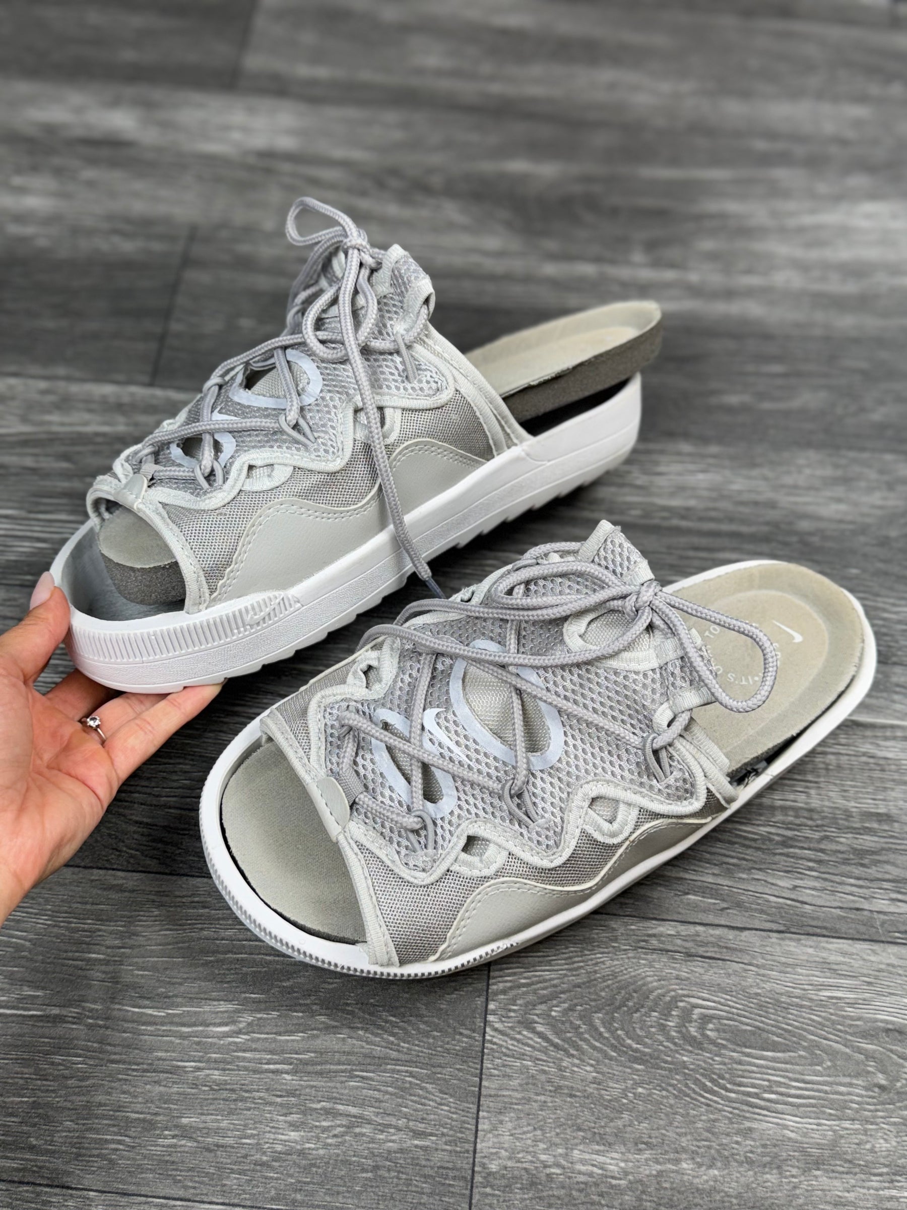 Chinelo NK OffLine - Cinza