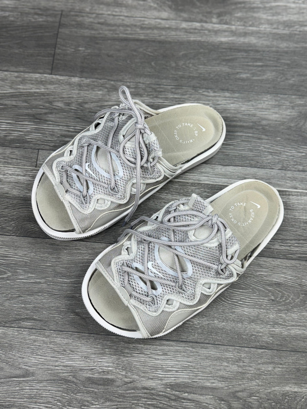 Chinelo NK OffLine - Cinza