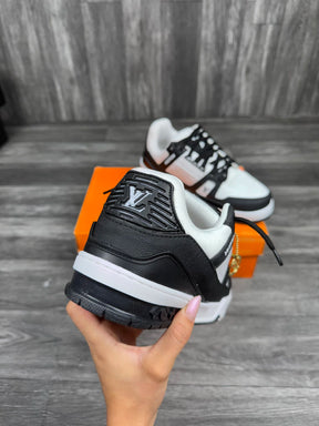 Tênis LV Trainer - Preto/Branco